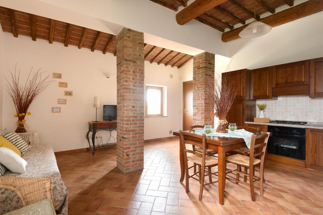 Agriturismo Le Crete - Appartamenti Asciano Exteriör bild