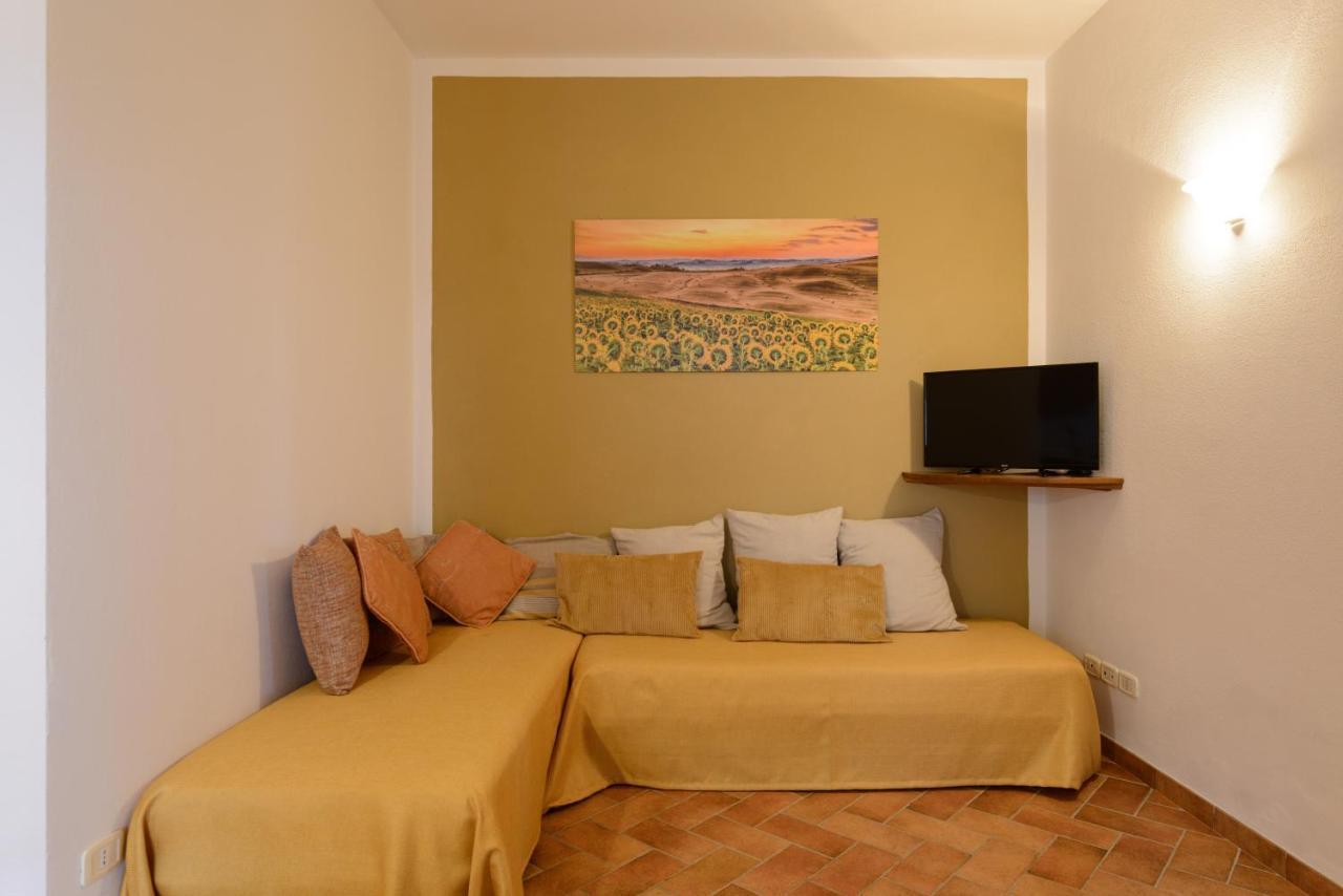 Agriturismo Le Crete - Appartamenti Asciano Exteriör bild