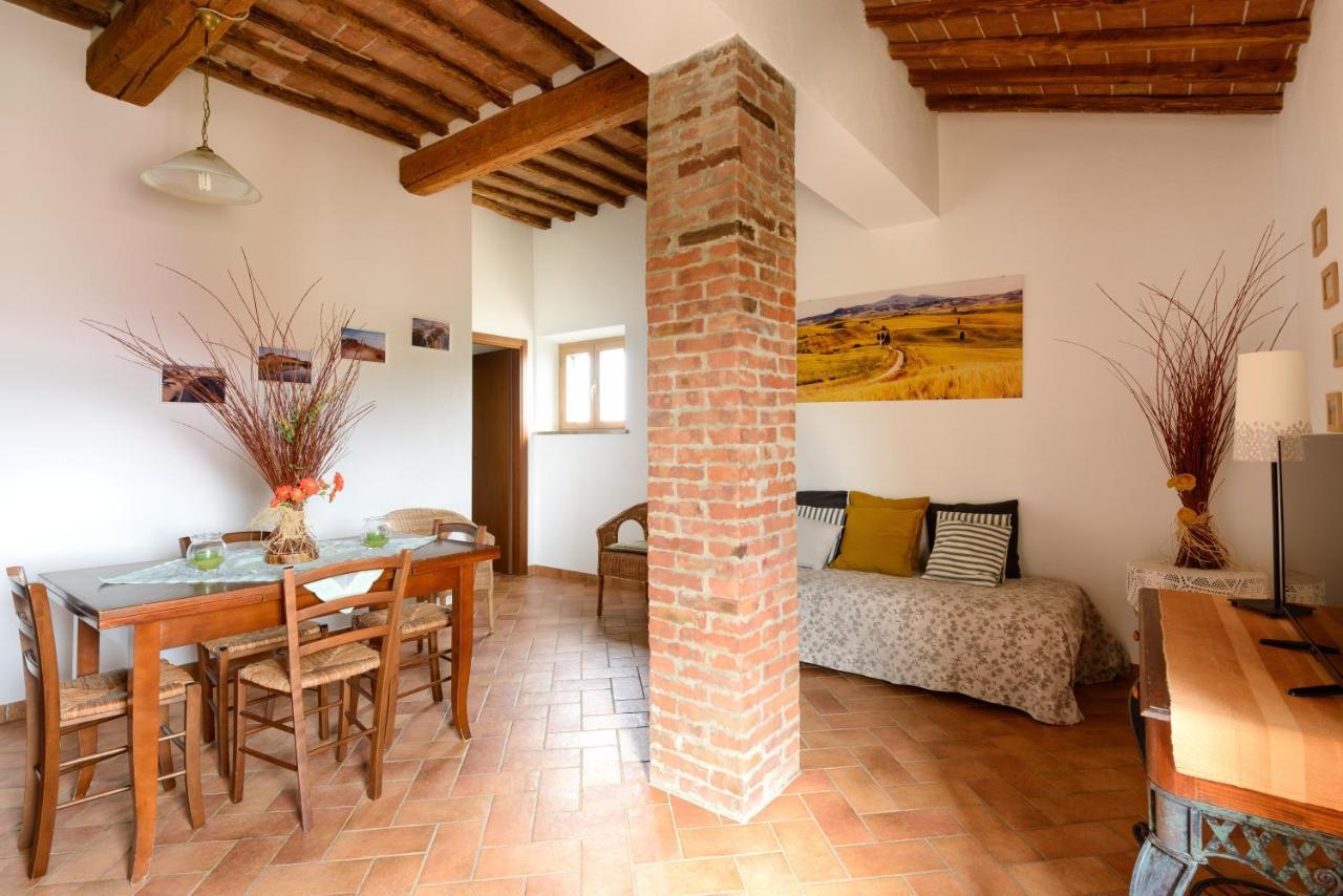 Agriturismo Le Crete - Appartamenti Asciano Exteriör bild