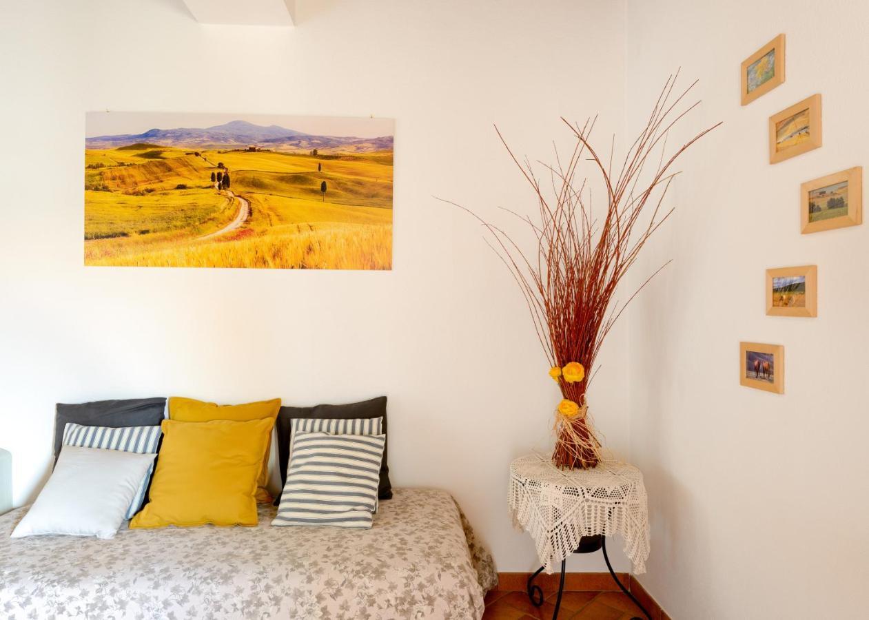 Agriturismo Le Crete - Appartamenti Asciano Exteriör bild