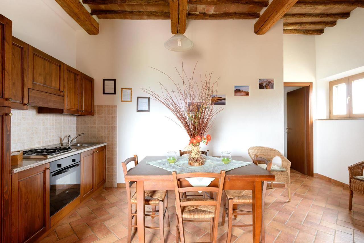 Agriturismo Le Crete - Appartamenti Asciano Exteriör bild