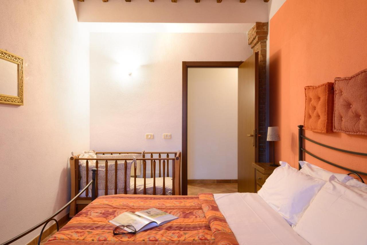 Agriturismo Le Crete - Appartamenti Asciano Exteriör bild