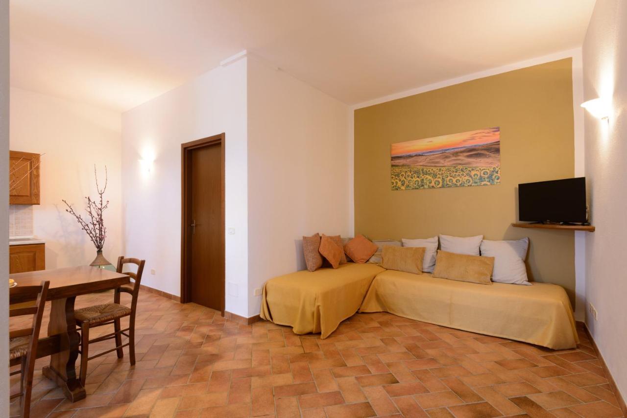 Agriturismo Le Crete - Appartamenti Asciano Exteriör bild