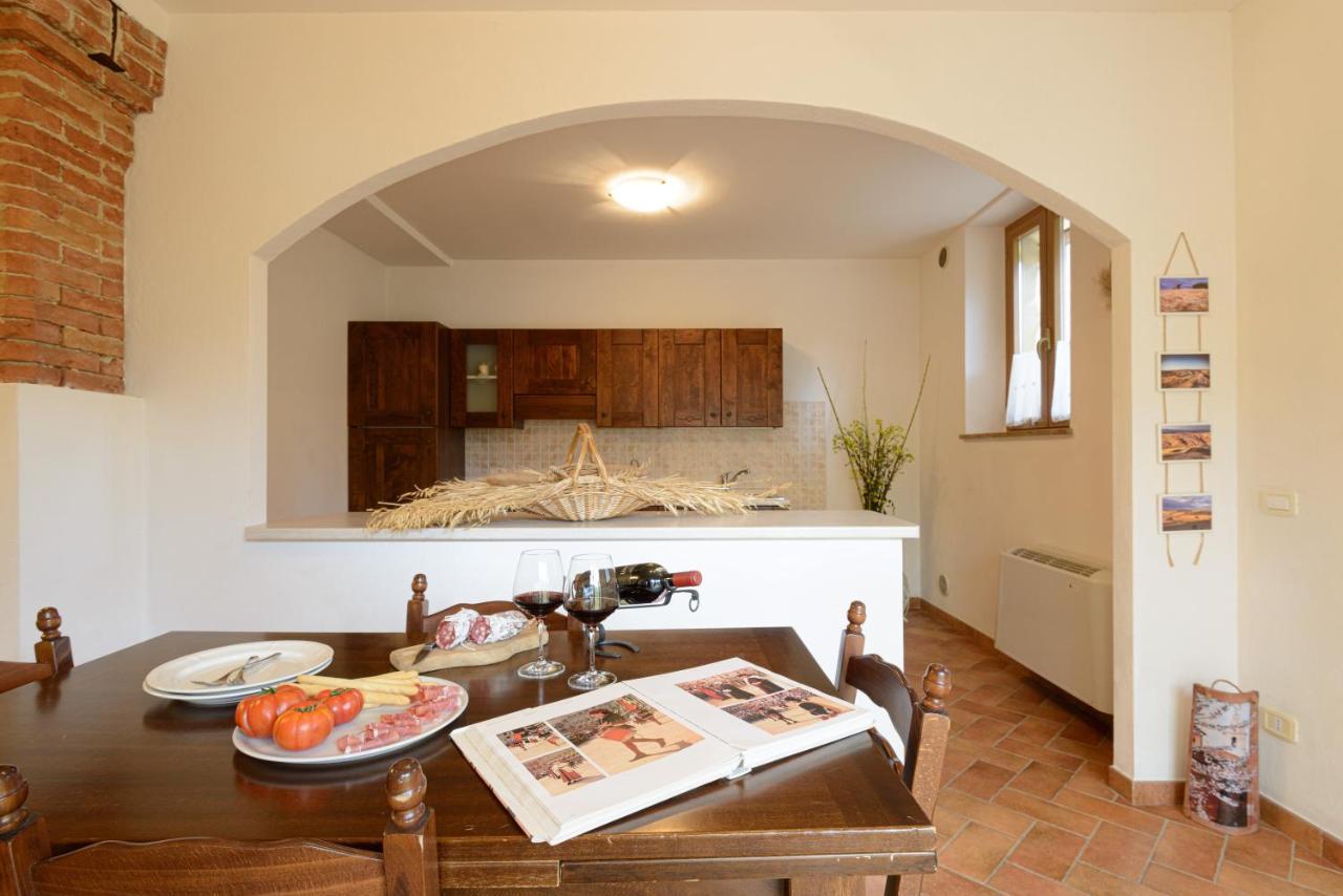 Agriturismo Le Crete - Appartamenti Asciano Exteriör bild
