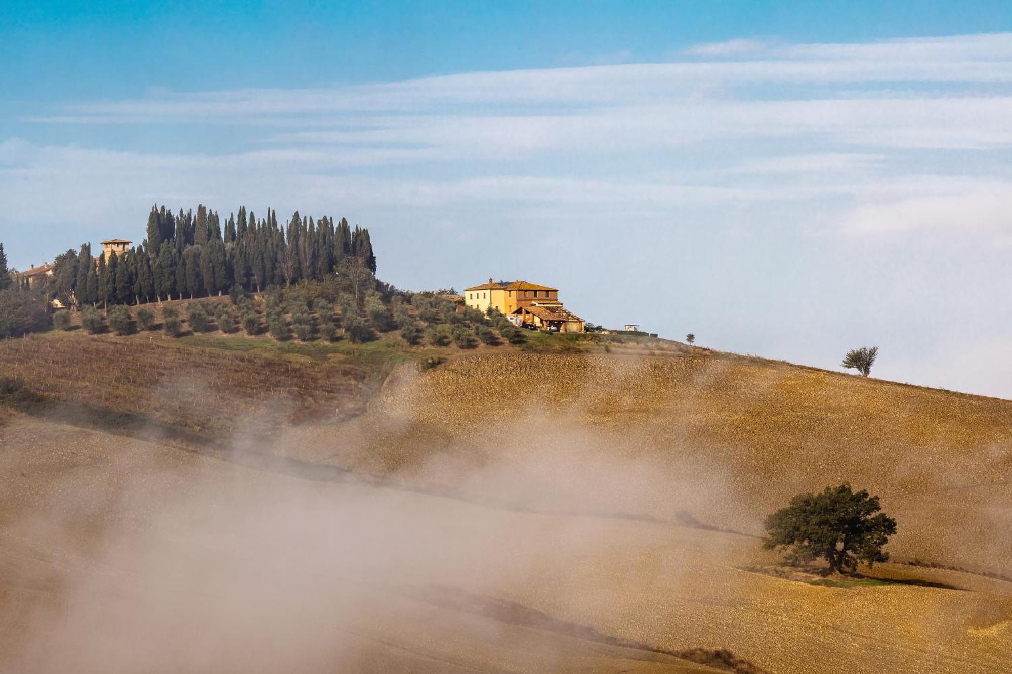 Agriturismo Le Crete - Appartamenti Asciano Exteriör bild